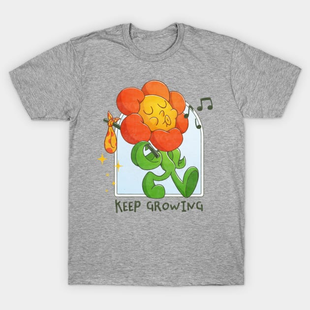 Keep Growing T-Shirt by zawitees